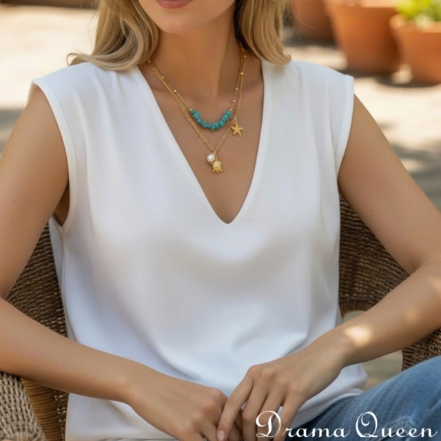 Turtle Island Necklace 